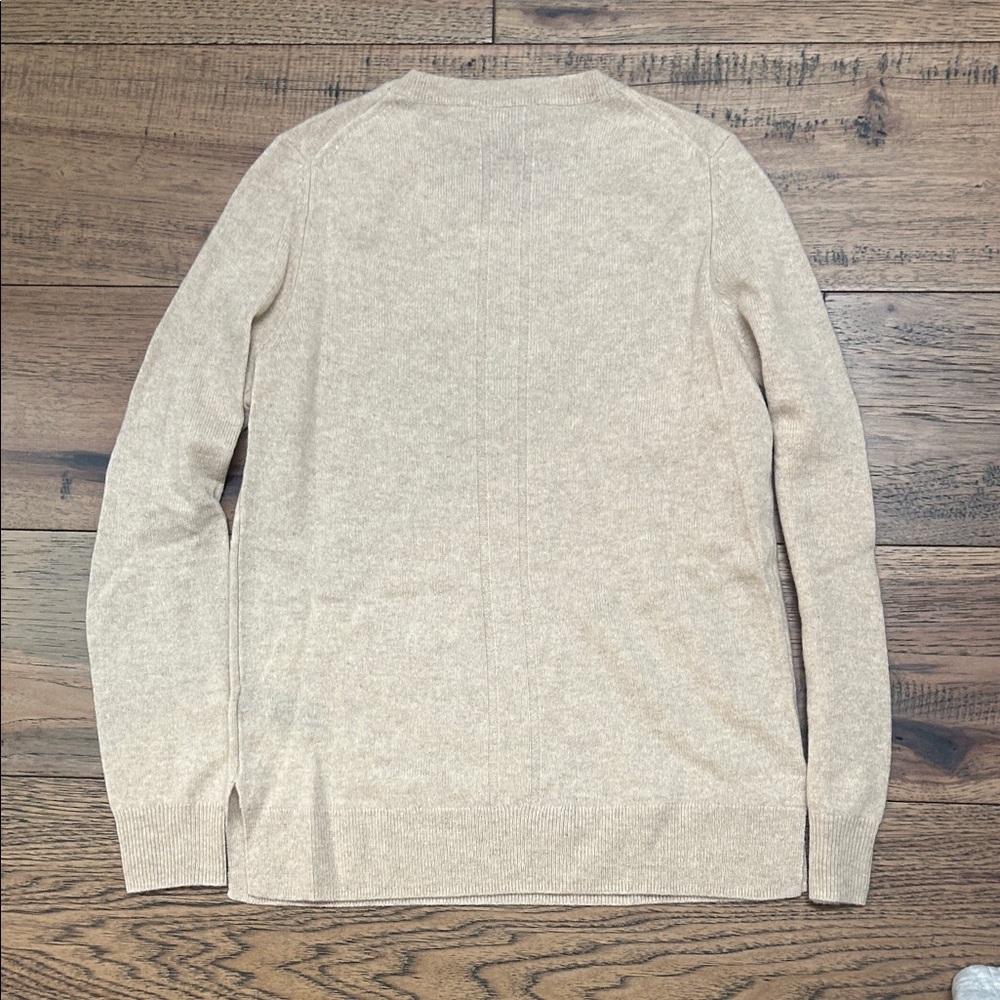 Saks Fifth Avenue Beige Knit Lounge Set - Picture 5 of 6